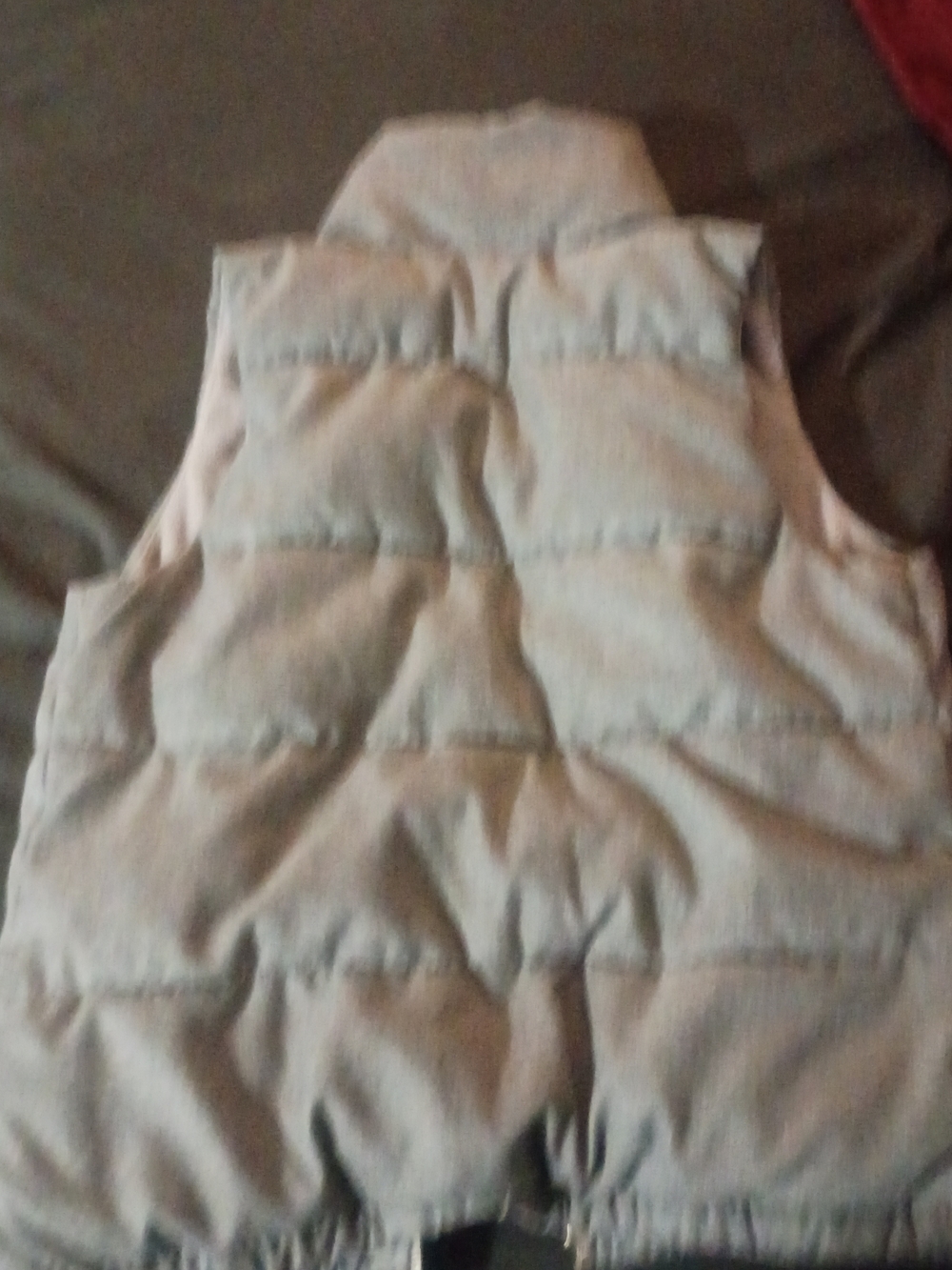 Old Navy Light Gray Fleece Vest